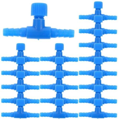 Lot De 30 Vannes De Régulation D'air En Ligne Durables Pour Aquariums ¿ Connecteurs De Tubes Réglables Pour Un Flux D'air Optimal.