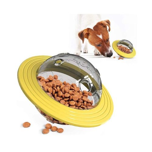 Balle Interactive Non Toxique Pour Chien - Distributeur De Friandises Résistant Aux Morsures Pour Chiots Et Chiens, Favorise Une Alimentation Saine Et Une Stimulation Mentale