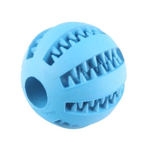 Balle Distributrice De Friandises Interactive Pour Chien ¿ Jouet À Mâcher Durable Pour La Santé Dentaire, Saveur Menthe, Puzzle Amusant Pour Chiens, Disponible En Plusieurs Tailles Et Couleurs