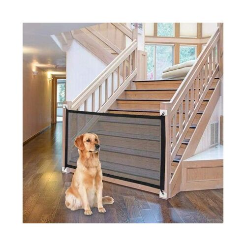 Barrière De Sécurité Pour Bébé Et Animaux Sans Perçage Pour Portes Et Escaliers - Installation Facile, Durable, Portable, Ajustement Universel - Parfait Pour La Sécurité À La Maison