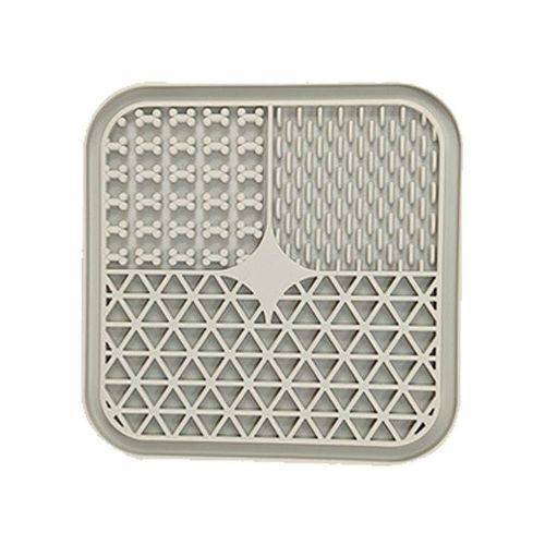 Coussin Apaisant À Lécher Pour Chien Avec Ventouse - Soulage L'anxiété Et Alimentation Lente Pour Friandises Et Croquettes - Design En Silicone Texturé