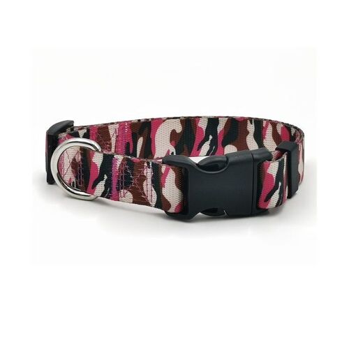 Collier Pour Chien Vibrant Art - Polyester Imperméable, Conception Résistante À La Décoloration Et Fermoir Durable De Qualité Militaire Pour Les Chiots Aventureux