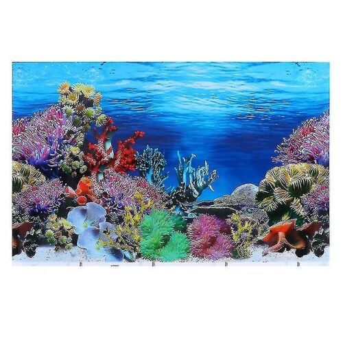 Fond D'aquarium Paradisiaque Et Vibrant ¿ Toile De Fond Imperméable De Qualité Supérieure Pour Des Paysages Aquatiques Époustouflants
