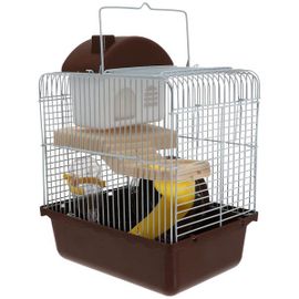 Cage De Transport Et Cachette Confortable Pour Hamsters Et Hérissons - Habitat En Plastique Durable Pour Hamsters Et Hérissons, Aire De Jeu Sécurisée Et Maison Sécurisée, 24 X 18 X 31 Cm