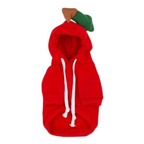 Sweat À Capuche Pour Animaux De Compagnie En Forme De Fruit - Sweat-Shirt Élégant Et Chaud Pour Chiens Et Chats - Parfait Pour Le Temps Froid, Noël Et Les Anniversaires