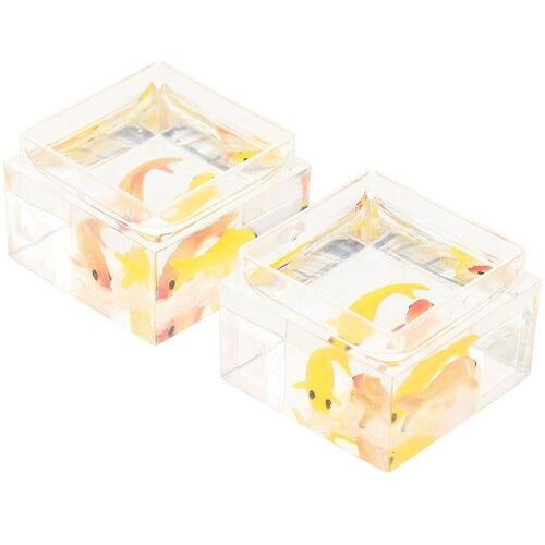 Lot De 2 Décorations Miniatures Pour Aquarium ¿ Bols À Poissons Rouges En Résine Durable Pour Décoration De Petite Maison Et Aménagement Paysager.