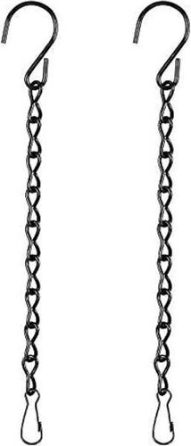 Chaînes De Suspension Réglables Et Durables Pour Mangeoires À Oiseaux, Jardinières, Lanternes Et Ornements ¿ Lot De 2, Capacité De 20 Lb, Usage Intérieur/Extérieur