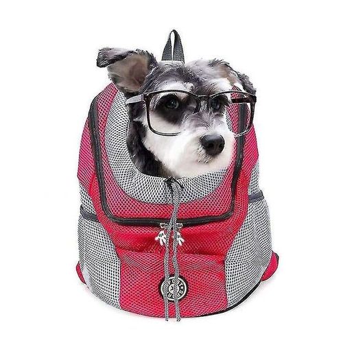 Sac À Dos De Transport Élégant Et Confortable Pour Petits Chiens - Sac De Voyage Respirant Disponible En 5 Couleurs Et 3 Tailles