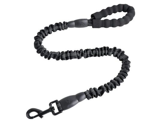 Laisse Pour Chien De Qualité Supérieure Avec Poignée Souple Et Bandes Réfléchissantes - Idéale Pour Les Races Moyennes À Grandes, Parfaite Pour La Course, La Randonnée Et Le Jogging