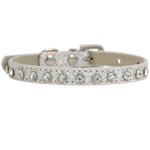 Collier Glamour En Strass Pour Chats Et Chiens - Cuir Pu Réglable, Élégant Et Durable, Cadeau Parfait Pour Les Amoureux Des Animaux