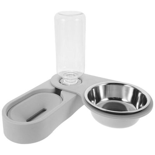 Distributeur D'eau Automatique Et Gamelle Multifonction Pour Chats Et Petits Animaux - Durable, Facile À Nettoyer, Design Anti-Basculement