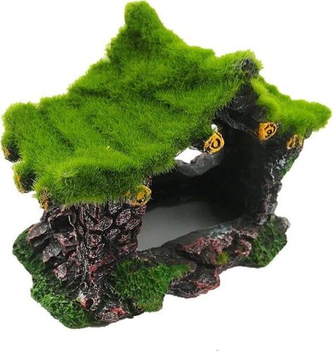 Cachette Creuse En Résine Pour Poissons Betta - Décoration D'aquarium Durable Pour Un Abri Sûr Et Un Soulagement Du Stress Dans Les Aquariums De Petite Et Moyenne Taille