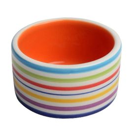 Gamelle En Céramique Colorée Pour Petits Animaux (Hamsters, Cochons D'inde Et Hérissons) - Facile À Nettoyer, Durable Et Anti-Basculement