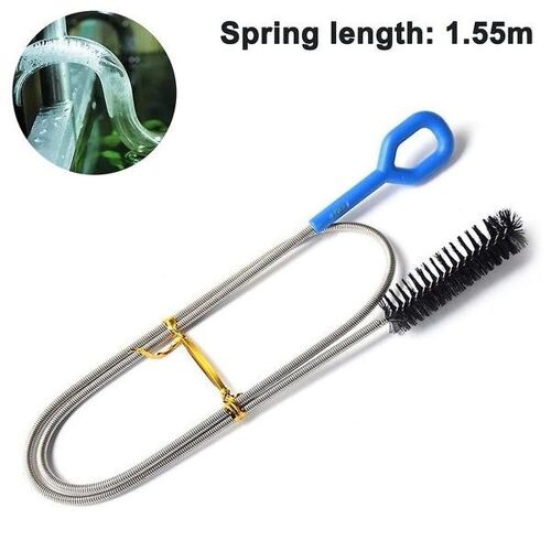 Brosse De Nettoyage Multifonctionnelle Pour Aquariums Et Tuyaux Bran 155 Cm - Poils En Nylon Durables Pour Un Nettoyage Efficace Des Tubes Et Tuyaux