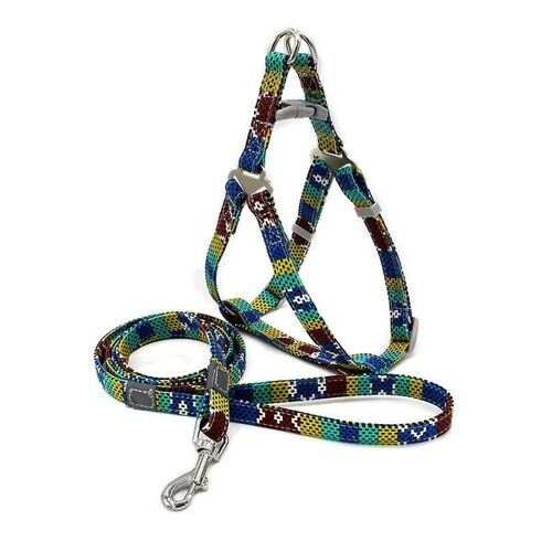 Harnais Et Laisse Réglables Comfort Fit Pour Chien - Robuste, Doux Et Anti-Étranglement Pour Des Promenades Sûres Et Élégantes - Parfait Pour Les Chiots Et Les Chiens