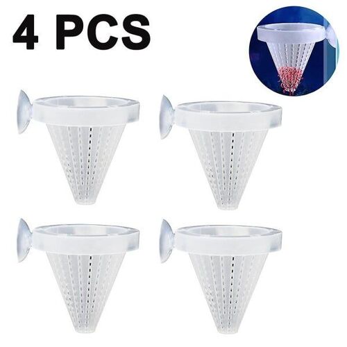 Distributeur Automatique De Vers Rouges En Acrylique Écologique Pour Aquariums ¿ Installation Polyvalente Et Forte Aspiration Pour Une Alimentation Propre