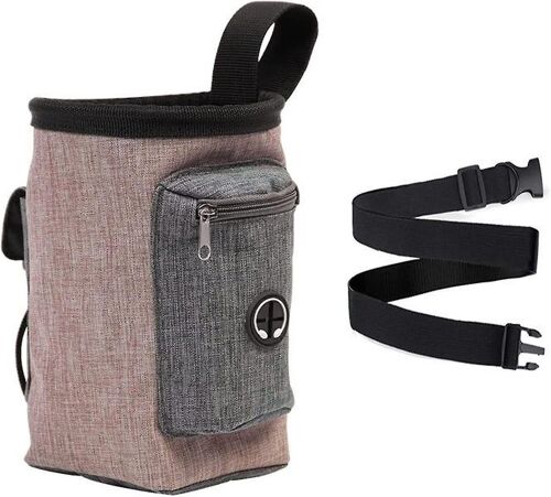 Pochette À Friandises De Dressage Pour Chiens De Qualité Supérieure - Étanche, Mains Libres, Design Spacieux Pour Friandises, Jouets Et Articles Essentiels - Idéal Pour Les Propriétaires De Chiens Actifs