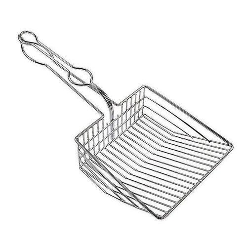 Pelle À Litière En Métal De Qualité Supérieure Pour Chats ¿ Antiadhésive, Durable Et Efficace Pour Éliminer Les Déchets Des Chatons Et Des Chats Adultes ¿ Conception Facile À Nettoyer