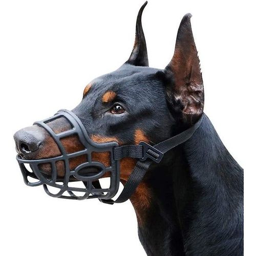 Muselière Confortable Et Respirante Pour Grands Chiens - Réglable, Durable Et Sûre Pour L'entraînement Et La Socialisation