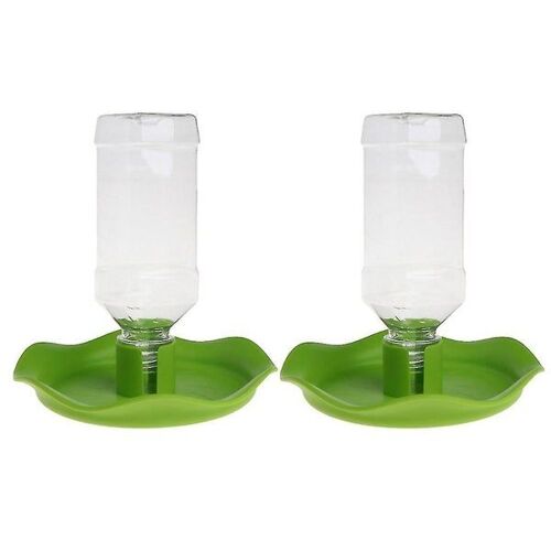 Lot De 2 Distributeurs D'eau Élégants Pour Reptiles - Durables, Anti-Basculement, Faciles À Nettoyer, Outil D'hydratation Automatique Pour La Maison Et Les Animaleries
