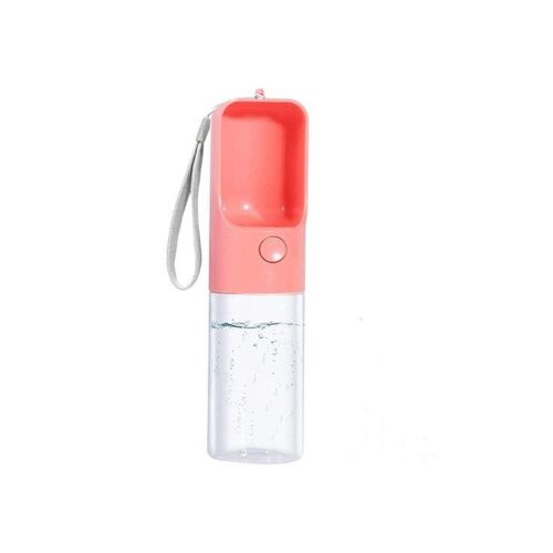 Bouteille D'eau Portable Anti-Fuite Pour Chien De 450 Ml Avec Bol Intégré ¿ Durable Et Écologique Pour Les Aventures En Plein Air