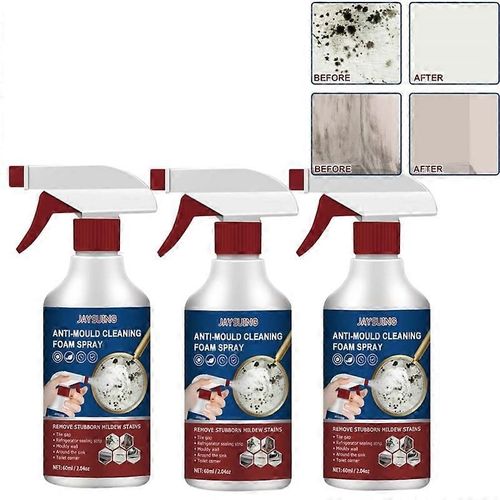1 a 3 sprays nettoyants anti-moisissures, nettoyant efficace contre les moisissures, 60 ml, nouveau