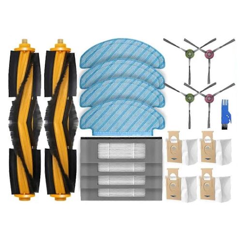 Pour Ecovacs DEBOT OZMO T8+ / T8 AIVI / T8 Max / N8 Plus / N8 Pro Main Side Brush Hepa Filter Mop Dus