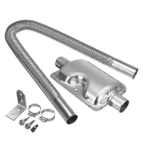 Chauffage Diesel Air Parking 600mm Tuyau D'échappement 24mm Silencieux Silencieux Set Kit