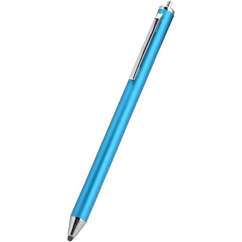 KALANKA-Stylet à Tête en Tissu, Stylo à écran Tactile en Alliage D'aluminium pour Tab///Xiaomi Tablette Téléphone Smartphone Stylo Tactile avec Tête Souple(Bleu)