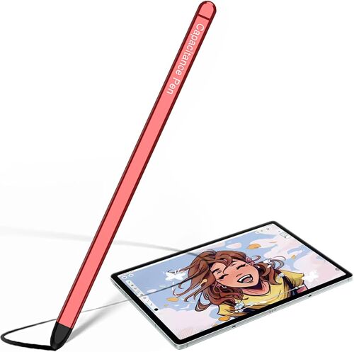 KALANKA-Fold5 Stylus Pen, Samsung s Pen Pro Replacement, Stylos pour Samsung Tab A9+, Input Pens for Samsung Galaxy Z Fold5, Compatible with Pads/Tablets/Galaxy/Lenovo/Android/iOS-Rouge