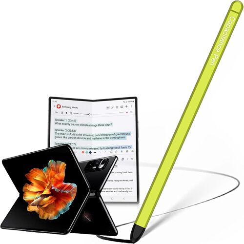 KALANKA-stylos pour Samsung Galaxy Z Fold7, Pas de Bluetooth, Pen Fold Edition pour Galaxy Z Fold 7 Stylet de Remplacement pour Samsung Fold 7 Stylet-Vert