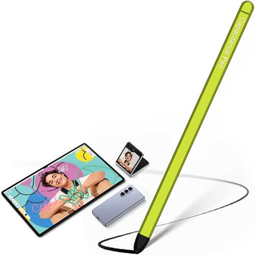 Stylets Pour Samsung Galaxy Z Fold5, Stylos Pour Z Fold 5/Samsung Tab A9+/Pad, Samsung S Ultra Pen, Stylet Android/Chromebook, Stylet Tablette Android-Vert