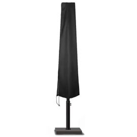 Housse De Protection Pour Parasol Parapluie De Cantilever Outad - 210d Oxford Imperméable/Anti-Uv 190cm - Noir