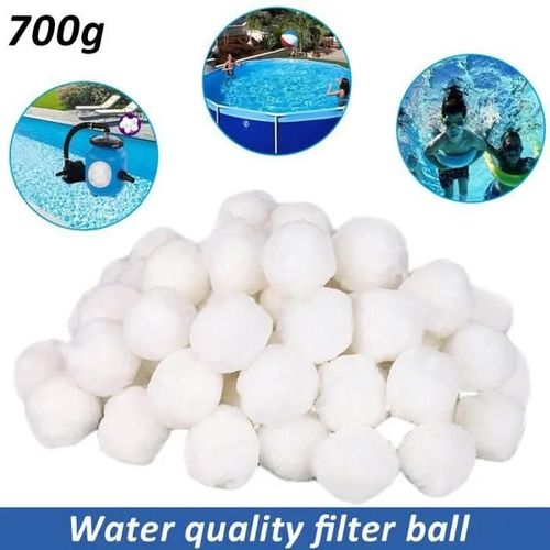 700g Balles filtrantes aqualoon pour filtre à sable Purification De L\'eau Fiber Boule pour Piscine Spa