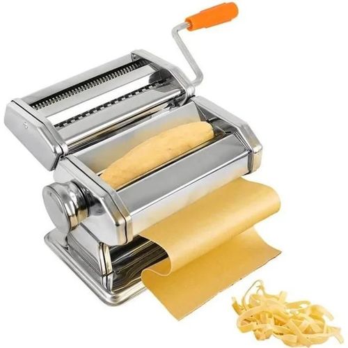 Machine pour Faire des Pâtes, Machine à Pâtes, Spaghettis, tagliatelles, lasagnes, Epaisseur de coupe: 6 réglages d\'épaisseur de 0,