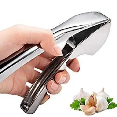 Presse Ail - Professionnel - Alliage De Zinc - Nettoyage Facile - Design Ergonomique - 15.8cm