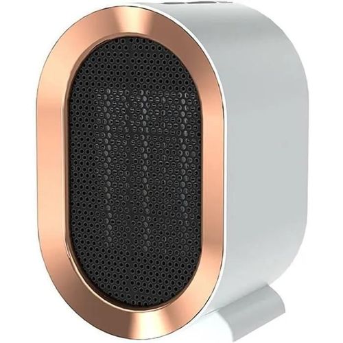 Chauffage Soufflant En Céramique 1200W 2 Modes Sécurité - Économie D\'énergie - Silencieux Protections Multiples Faible Bruit