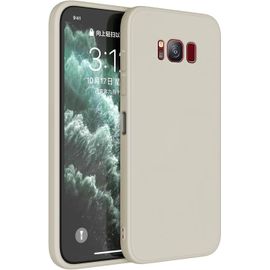 Kal-Coque Pour Samsung Galaxy S8 (5.8"" Inches) Etui Housse, Protecteur De Peau En Silicone Tpu - Blanc Antique