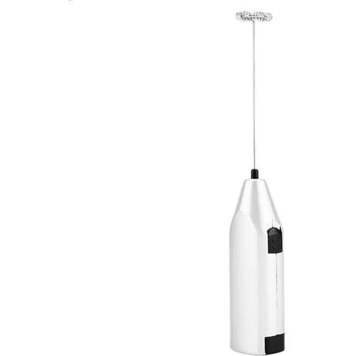 MILLIONTEK Machine à mousse électrique pour mousseur à lait café Lattes Drink Mixer (Silver)