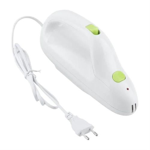 Couteau électrique TBEST - lame en acier - interrupteur de sécurité - 110W - Blanc