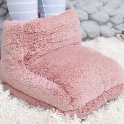 Chauffe-pieds électrique pour homme et femme bottes chauffantes pour pieds bureau hiver