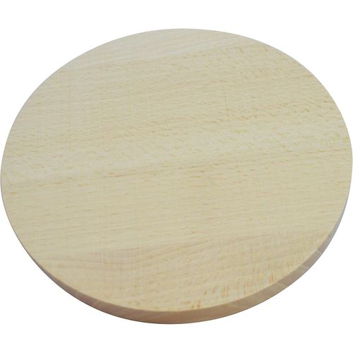 Planche à découper ronde en bois coupe pizza bois double face 15 cm