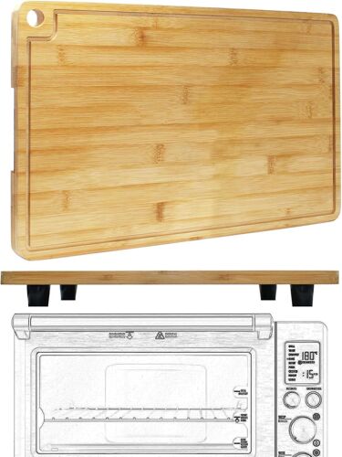 Planche À Découper Pour Friteuse Ninja Flip Air Fryer Sp101 Sp201 Sp301 Sp351 Dct401 Dct402 Dct451, Planches D'Économie D'Espace Pour Breville (Beige, 44,6 X 27,6 X 3,6 Cm)