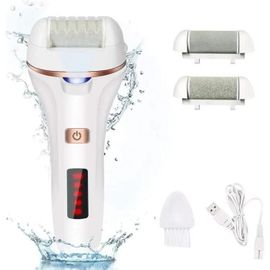 Râpe Pieds Electrique,Râpe À Pieds Électrique Anti-Callosité Appareil Étanche Et Professionnel De Pédicure 1200mah