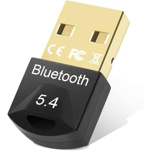 Adaptateur Bluetooth USB - 5.4 - Dongle Bluetooth - Compatible PC - Transfert audio stable - Anti-interférence