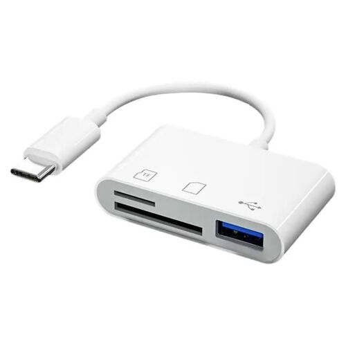 Lecteur de Carte SD USB C TF SD-sur USB C Adaptateur C pour fenteer
