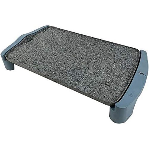ASFASFq-Jata GR600AM Plancha à rôtir antiadhésive, résistante aux rayures, 2500 W, dimensions 46 x 28 cm, résistance en forme M, fabriquée en Espagne, facile à nettoyer, plateau récupérateur