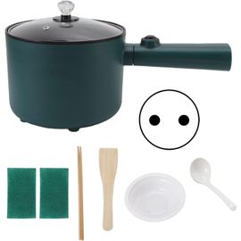 ASFASFq-Casserole Electrique, cuiseur pates, marmite portable multifonctionnelle, marmite antiadhésive de qualité alimentaire, casserole 2 modes de température, 6 fonctions, multicuiseur