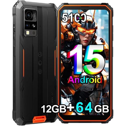 ChenQuanSarl-Bv4800SeNfcTlphonePortableIncassable12Go64GoTf1ToOctaCoreAndroid15656HdSmartphoneIncassable5180Mah16Mp8Mp4GDualSim3SlotGpsFaceIdNfcOrange