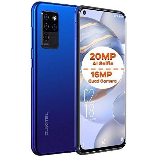 ChenQuanSarl-SmartphoneDbloquC21TlphonePortableAndroid10DualSim20MpAiSelfie16MpCamraQuad64FhdAffichageCompletOctaCore4Gb64GbTypeCEmpreinteDigitaleFaceIdBleu